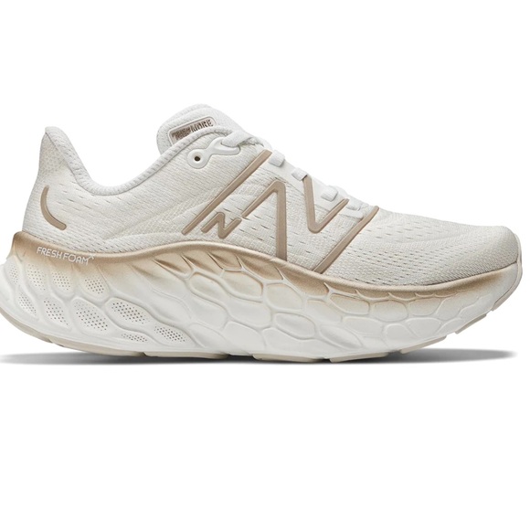 New Balance Women's Cream Athletic Shoes - Picture 1 of 4